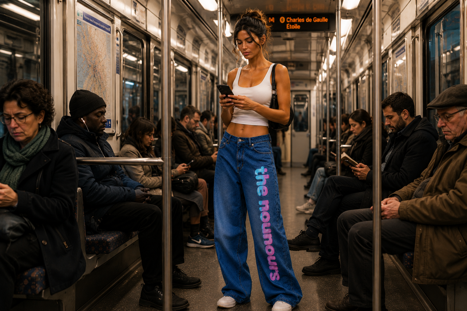 Les pantalons.